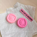 High-Quality UV Beads Rubber cute piggy round bead