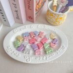 Imitation Pearl Beads Silk bear bead