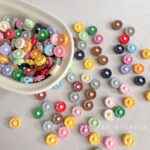 High-Quality UV Beads Baked paint dripping daisy