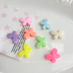 Plastic beads plastic butterfly beads