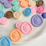 High-Quality UV Beads Rubber cute piggy round bead