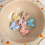 Transparent Acrylic Beads Butterfly Beads