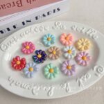 High-Quality UV Beads Solid color UV daisy beads - 678