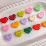 High-Quality UV Beads Baked enamel HUG ME heart