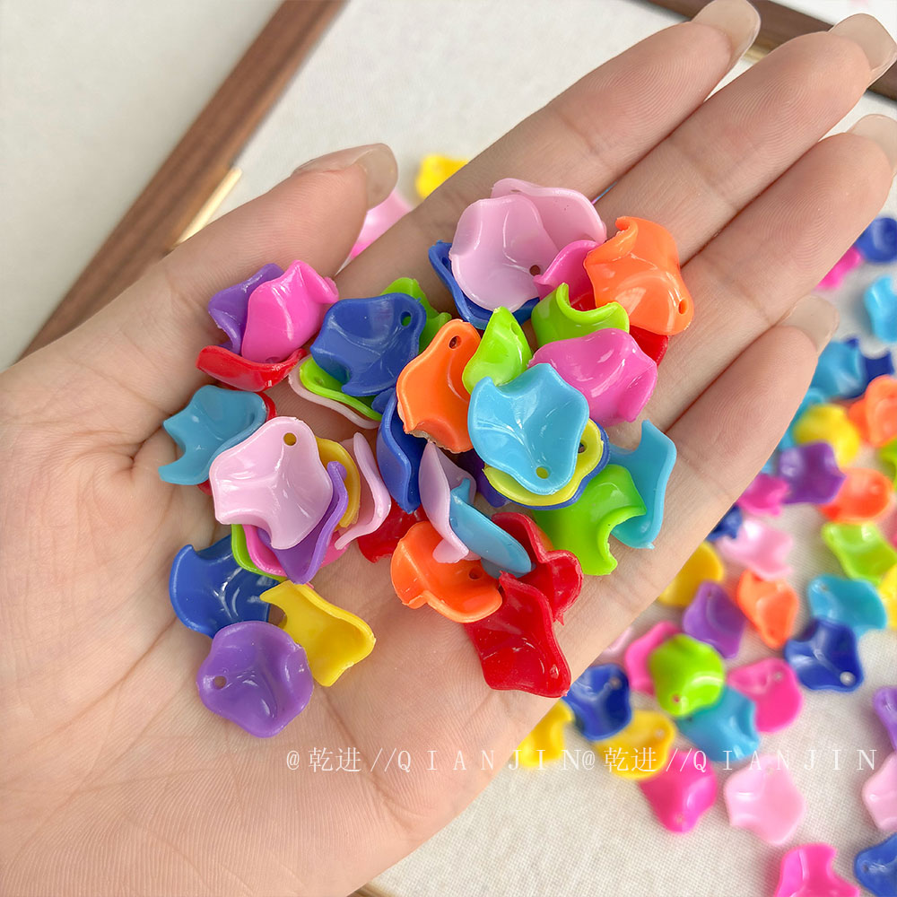 Flower & Leaf Shaped Charms Lotus petals