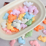 Solid Color Acrylic Beads Love Wings Beads