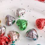 High-Quality UV Beads Metallic Princess Heart