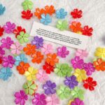 Flower & Leaf Shaped Charms Solid color flower