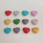 High-Quality UV Beads Pitted holes with a heart shape