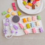 High-Quality UV Beads Painted cute bear