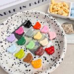High-Quality UV Beads Painted cute bear-693