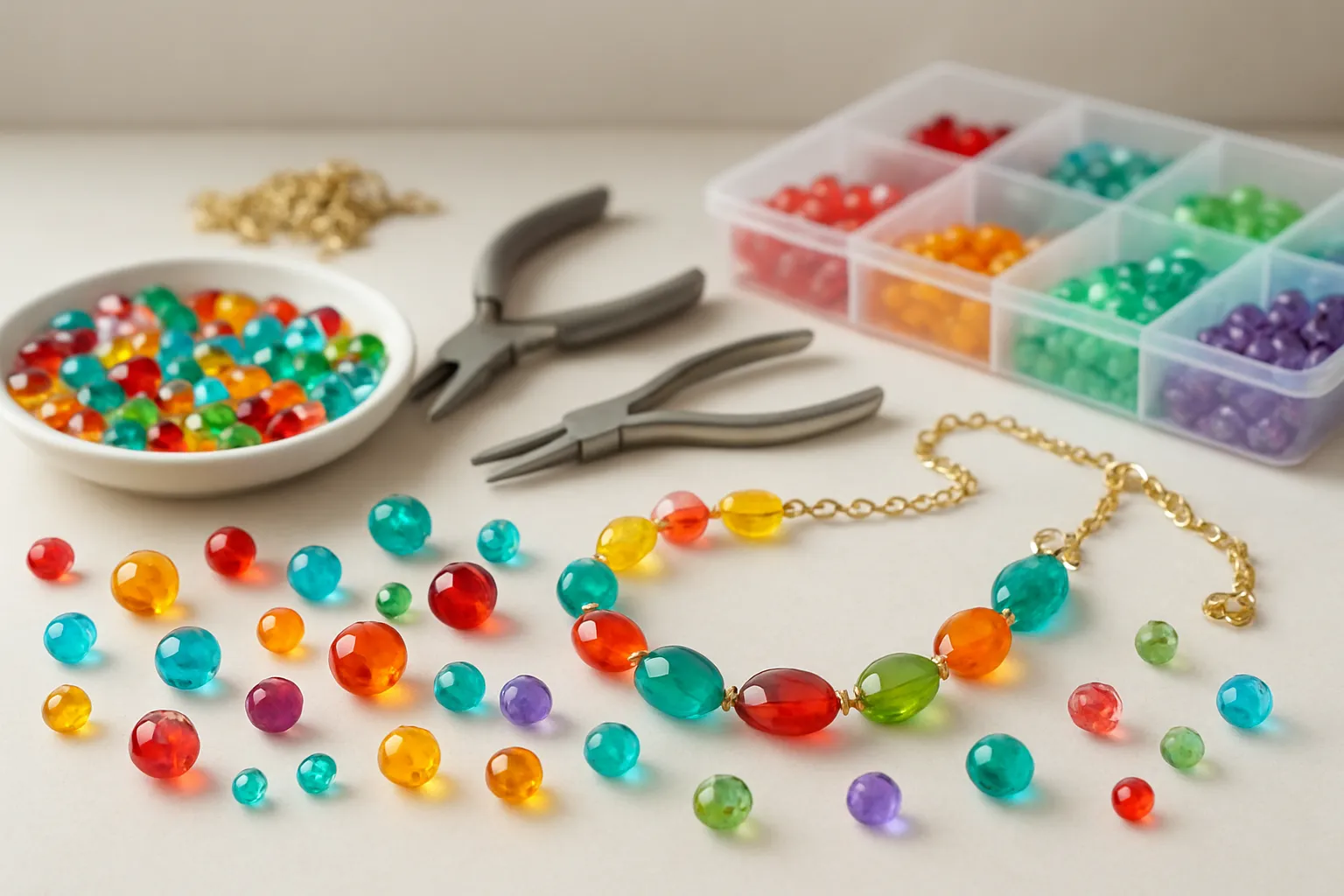 Creating Unique Jewelry with Colorful Acrylic Beads: Tips for Bulk Buyers