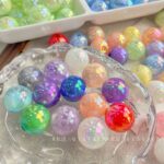High-Quality UV Beads 16mm uv two-color beads