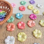 Flower & Leaf Shaped Charms Solid color ab lotus leaf flower