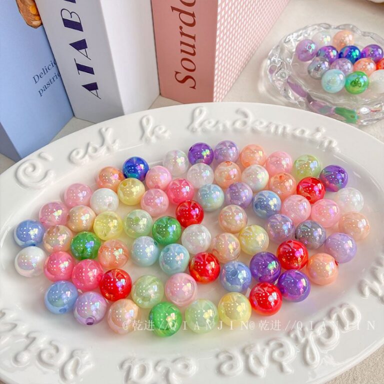High-Quality UV Beads 16mm uv two-color beads