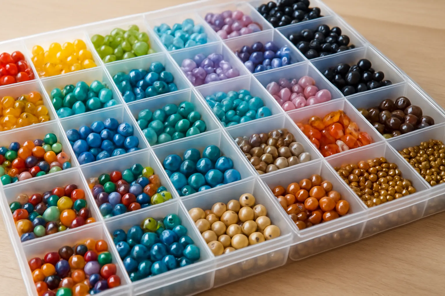 Maximizing Your Craft Supply Inventory with Mixed Color Beads