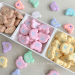 Solid Color Acrylic Beads Cute bear beads